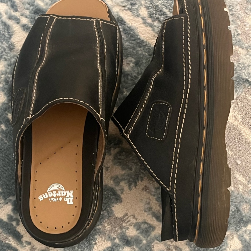 Vintage Dr Marten Sandals, leather size 8